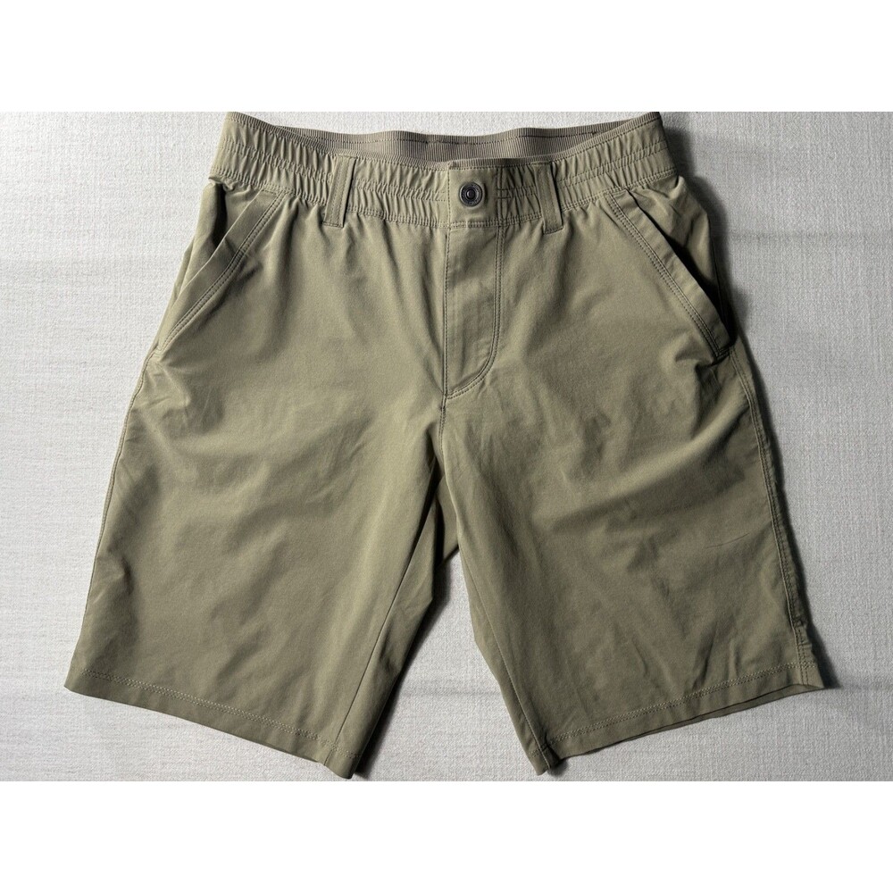 KÜHL Men's Navigatr Hiking Shorts Khaki Size 30 10" Inseam Stretch Zip Pockets